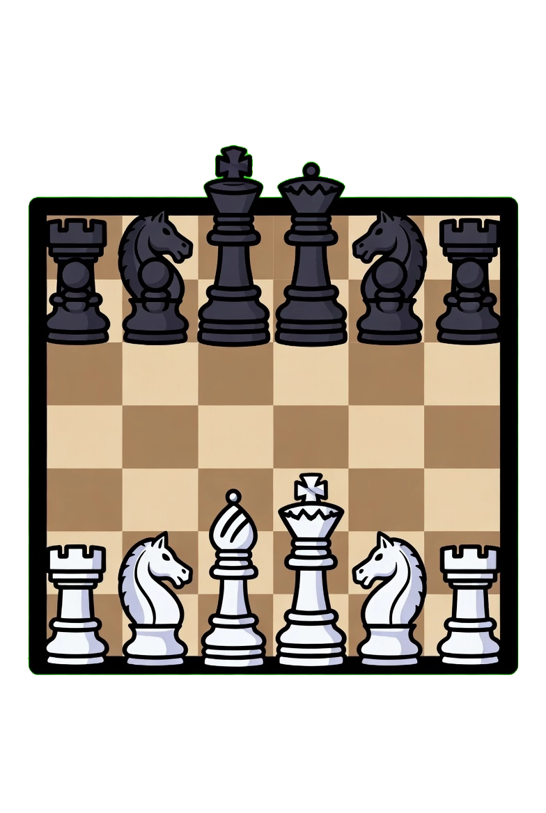 Chess game art