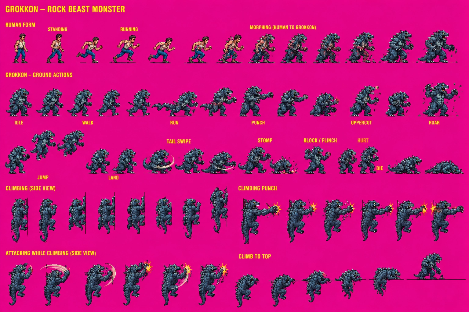 Monsters Unlimited monster art