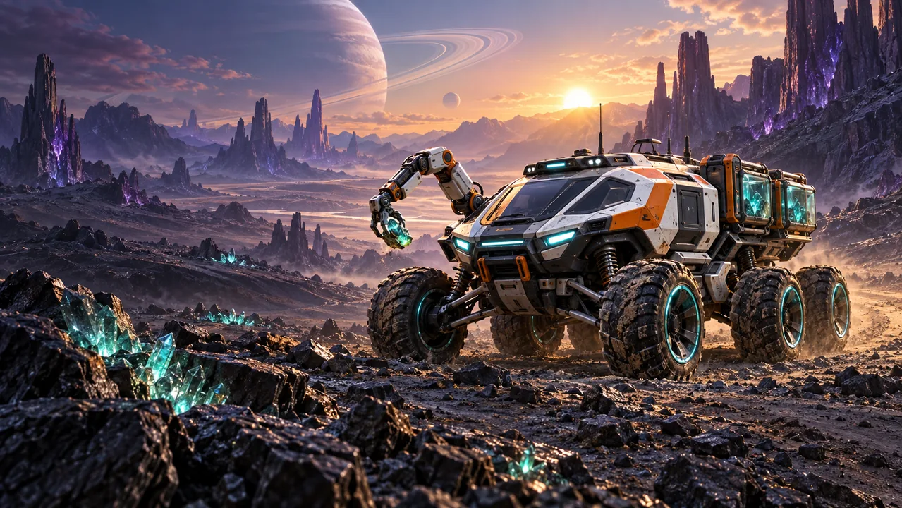 Concept art for Tibertron's Space Buggy